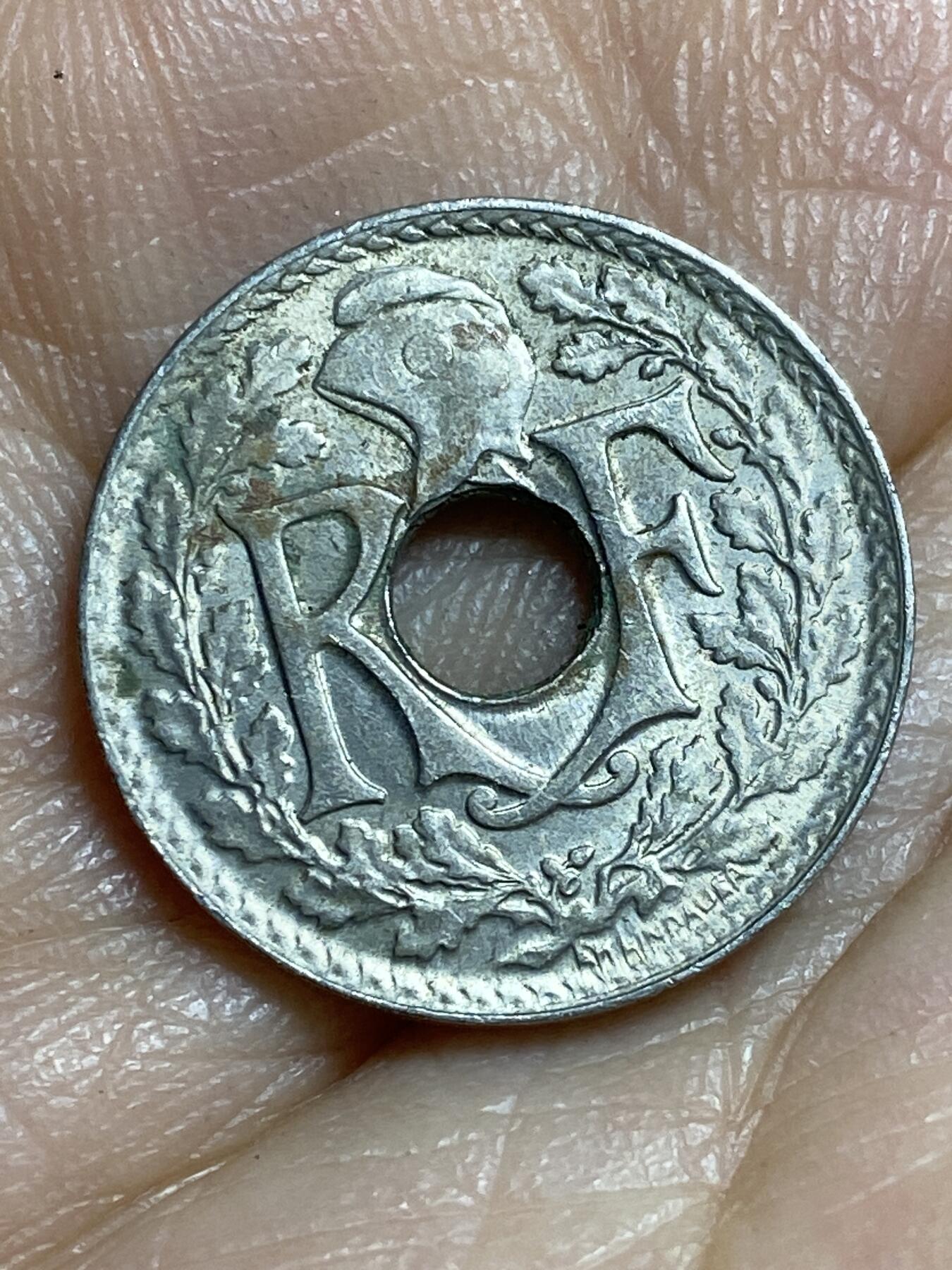 2026年第十四场(总第一百八十三场）外国好品散币场(免佣金) 好品–法兰西第三共和国1918年5生丁(第三版，大尺寸版)