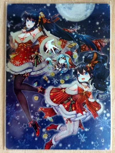 春节前倒数第三场！！龙虎卡牌-七三场（满200元包邮，无佣金，每周六结拍，欢迎送拍） - 粗闪 璇哥定制卡 圣诞黑丝白丝小姐姐