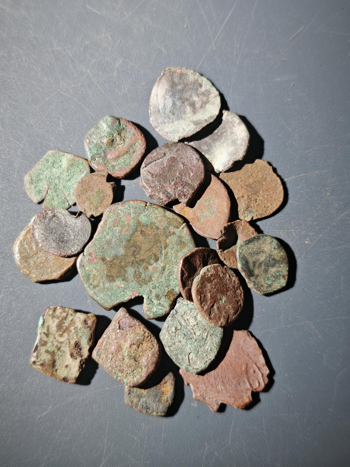 110期新疆红钱粟特钱币丝路钱币专场 E17丝路铜币