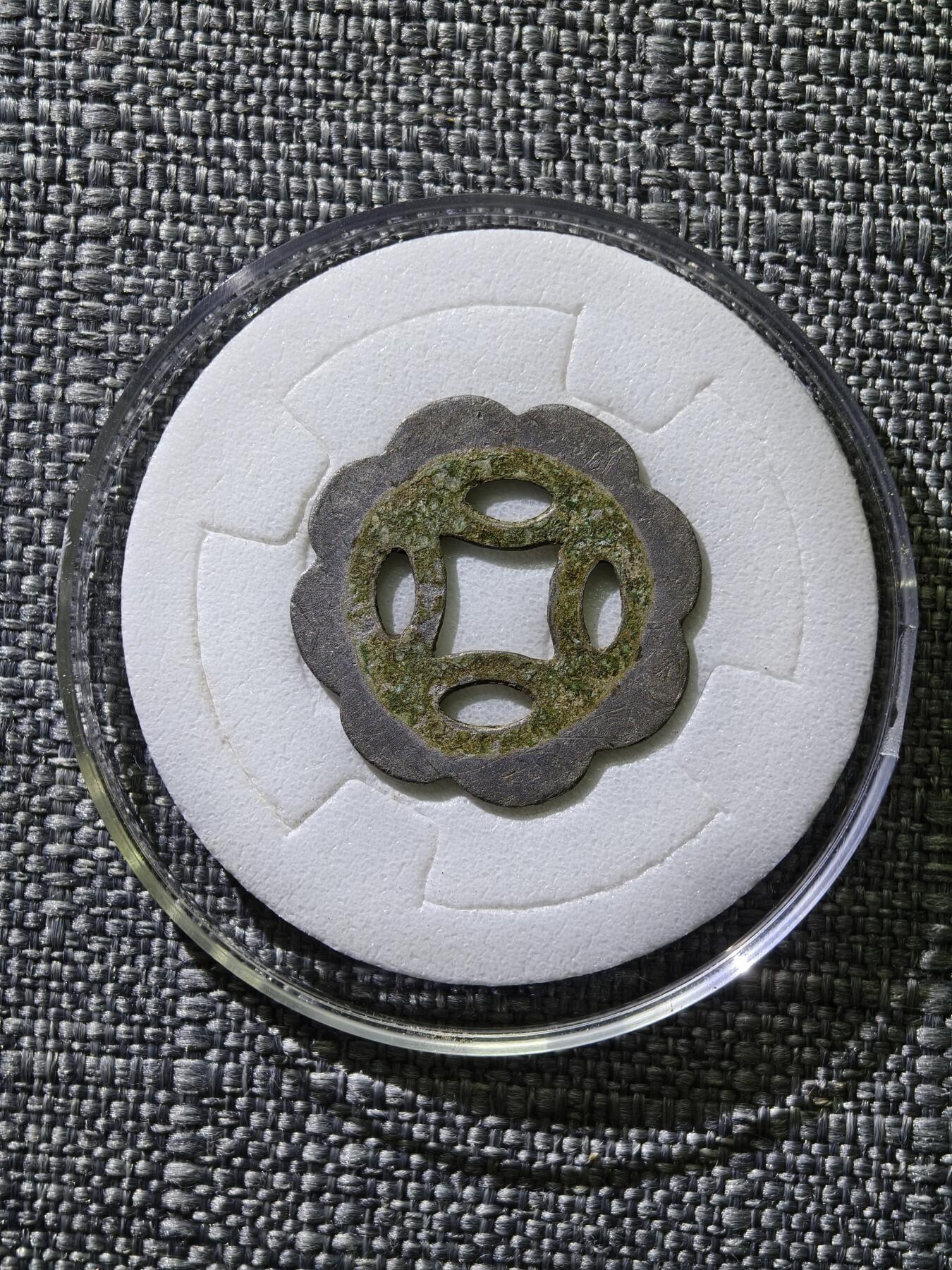 110期新疆红钱粟特钱币丝路钱币专场 清代银花钱