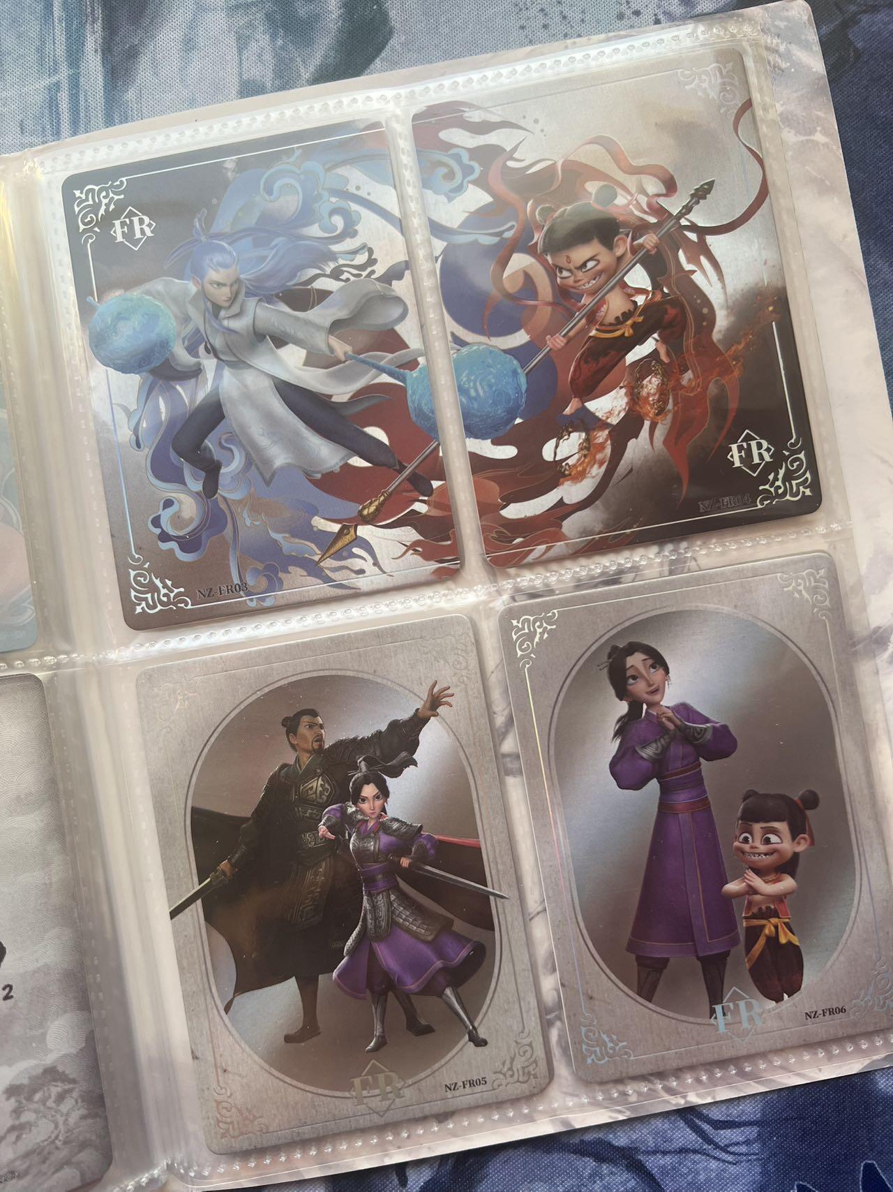 【随心含颖卡拍54期】卡游/集卡社/卡卡沃 抽卡机专场拍卖【无佣金】 【便宜卡册】集卡社哪吒 80张 卡位如图 