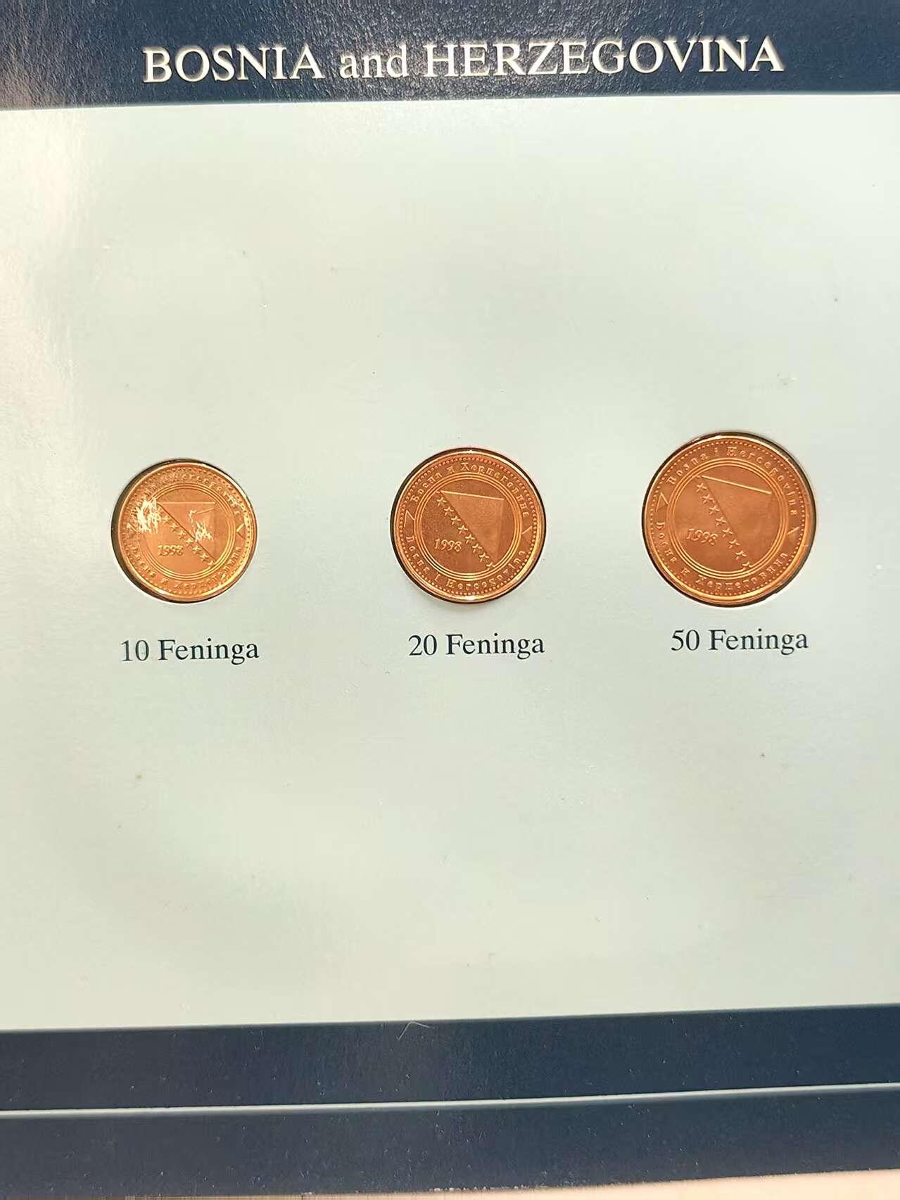 G&W世界散币，银币处理专场（第44场） 富兰克林-波黑3枚套