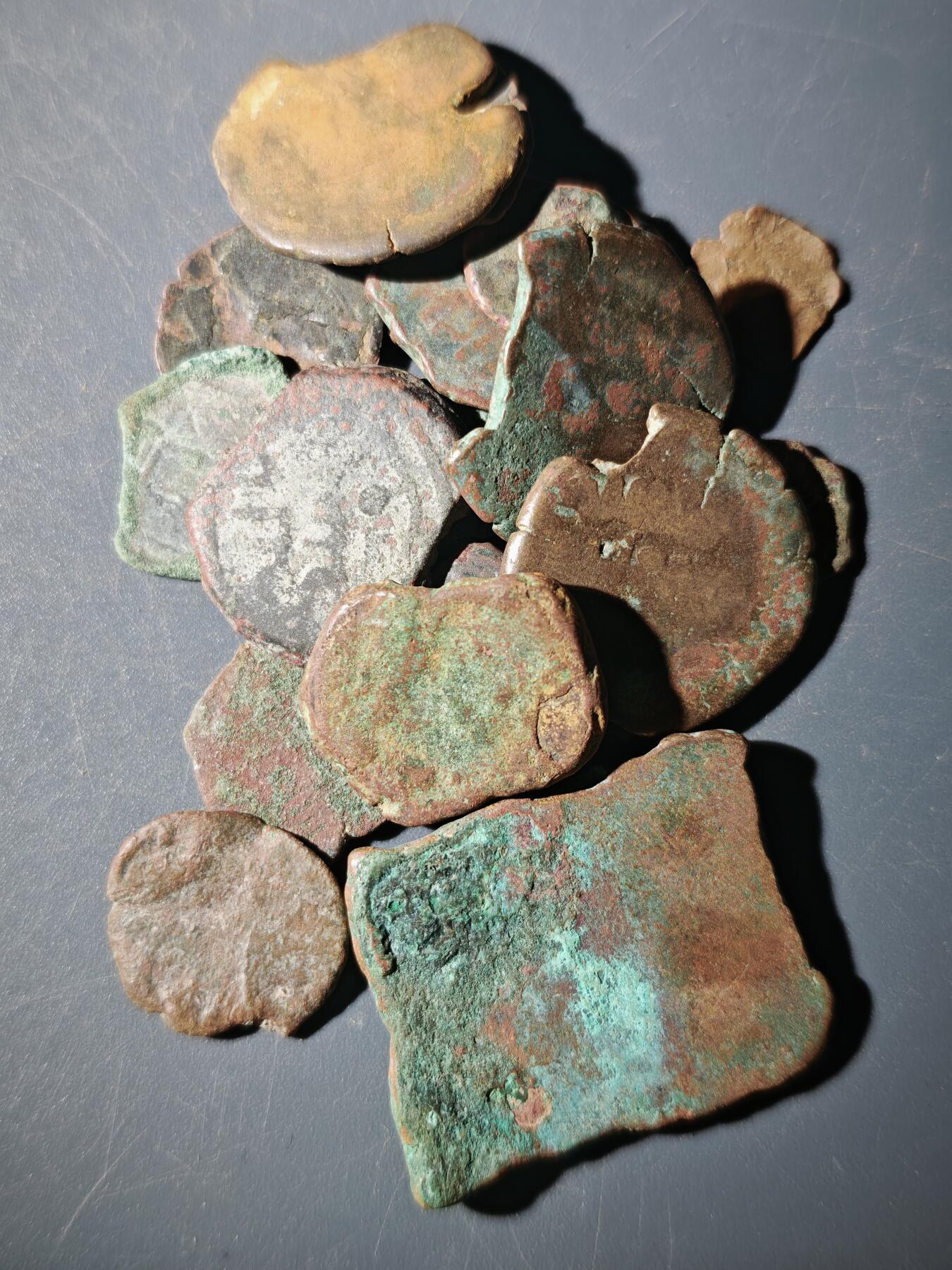 110期新疆红钱粟特钱币丝路钱币专场 E9丝路铜币