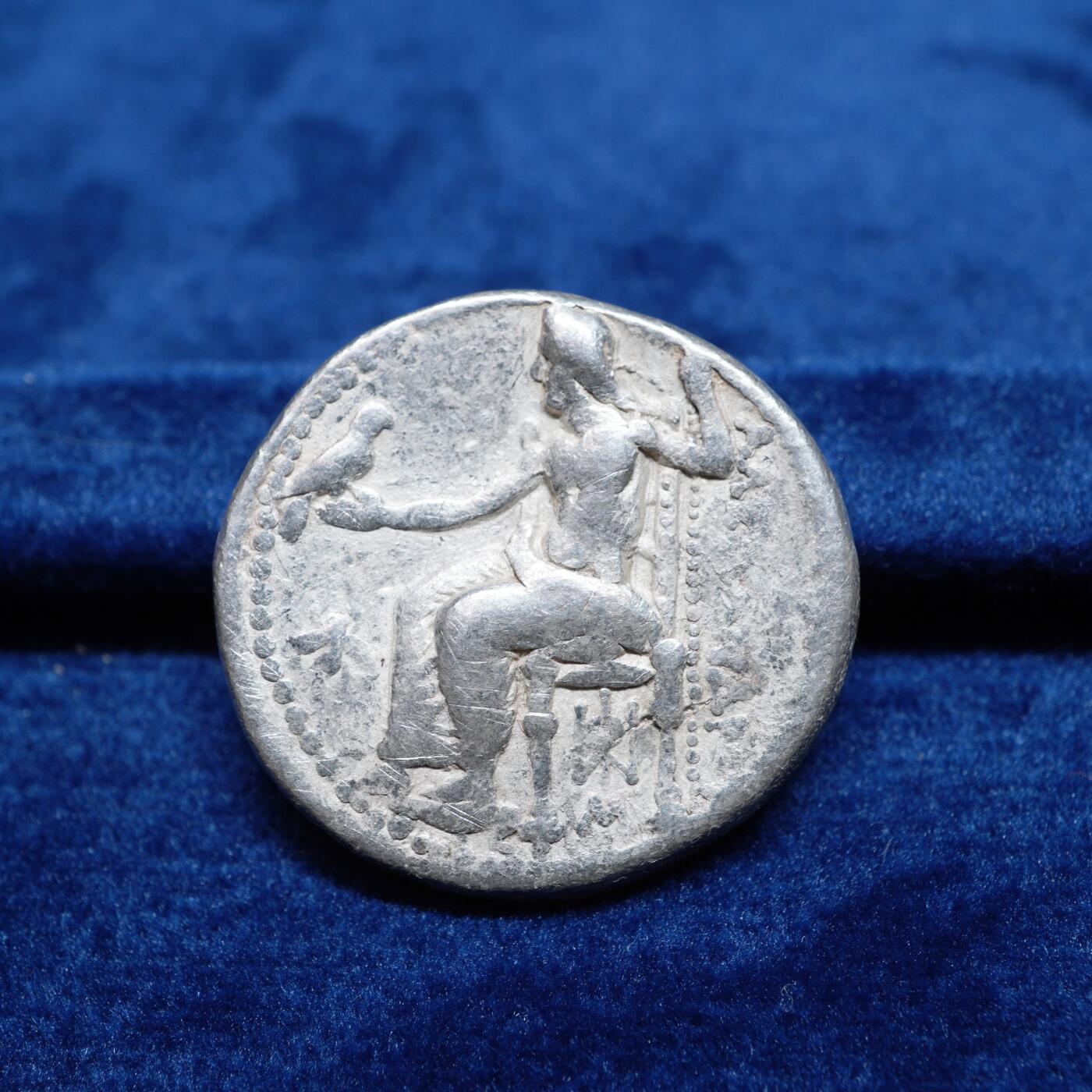 琋语集藏2026年02月欧洲古典打制币拍卖 古希腊马其顿王国大力神赫拉克勒斯4德银币