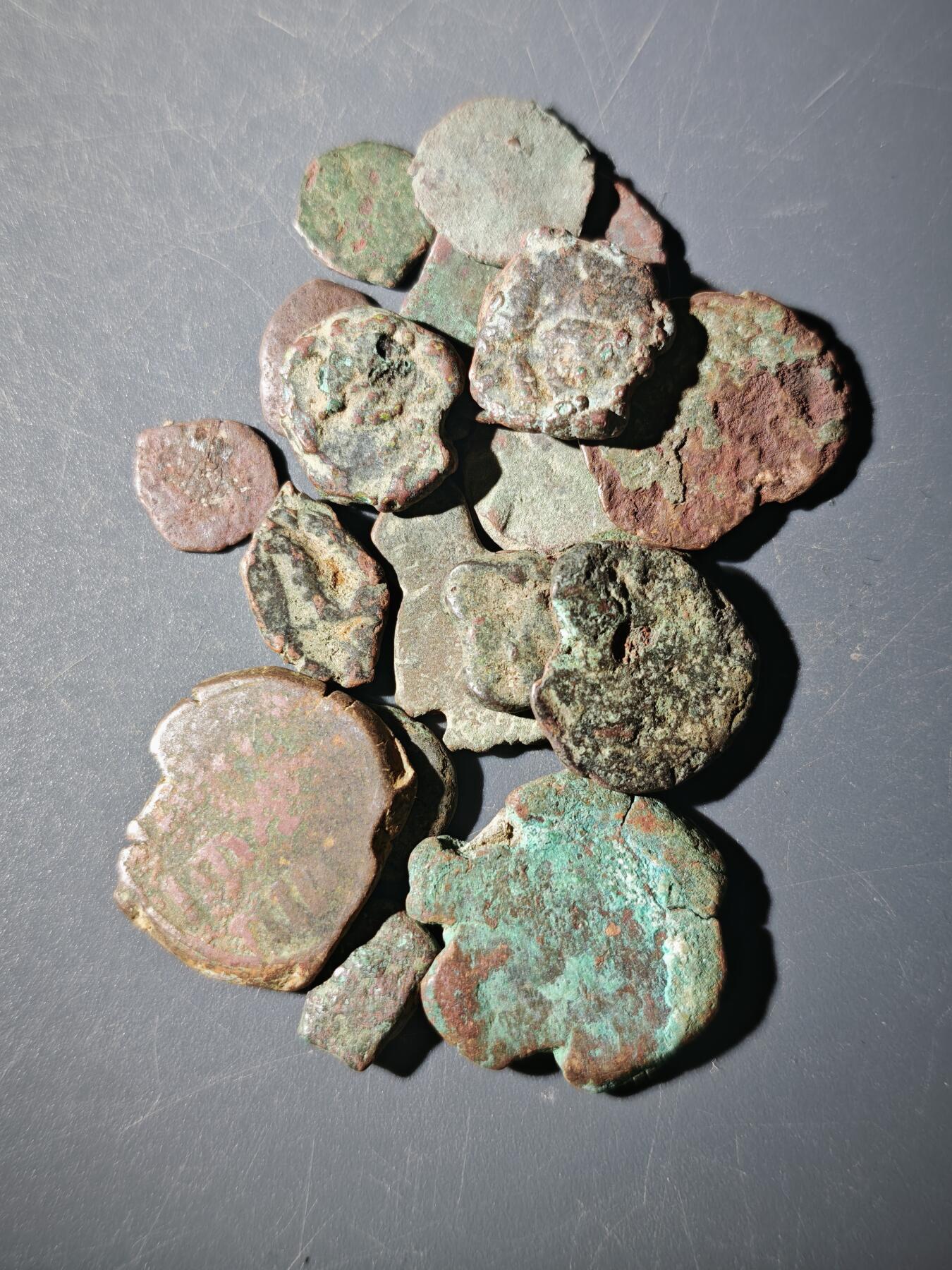 110期新疆红钱粟特钱币丝路钱币专场 E4丝路铜币