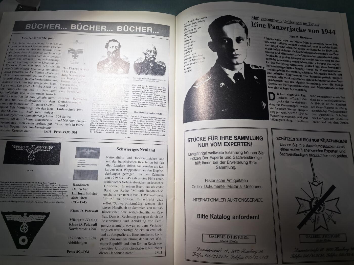 盛世勋华——号角文化勋章邮票专场拍卖第301期 德国出版 Militaria-Magazin杂志 总第61期 58页