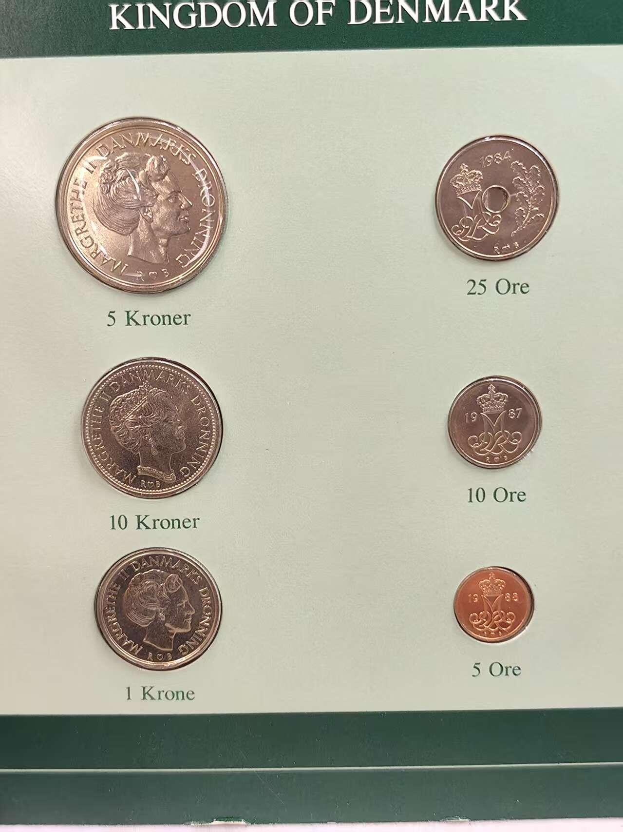 G&W世界散币，银币处理专场（第44场） 富兰克林-丹麦6枚套