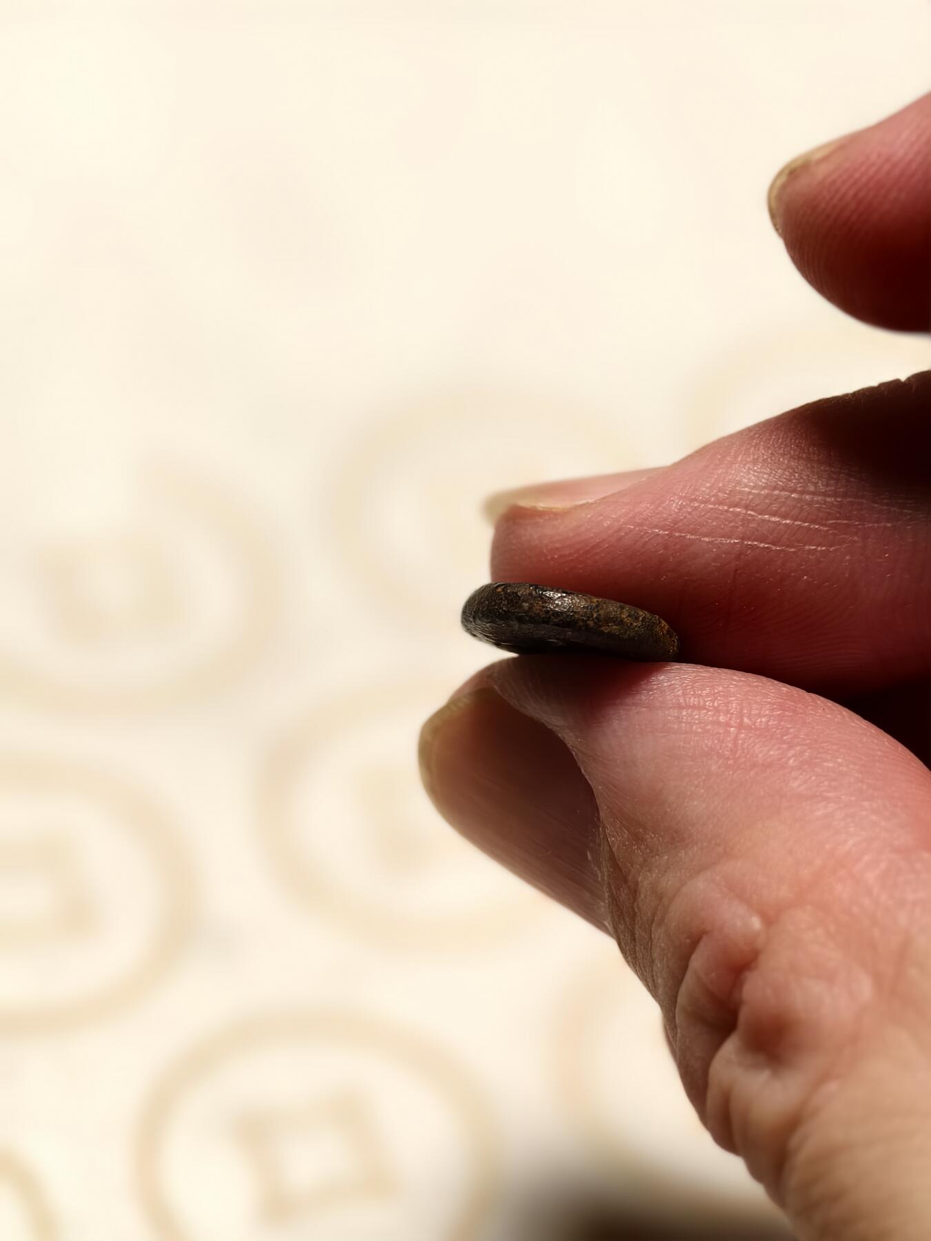 抚柳草堂-第十期章牌钱币  奖章勋章限时免佣 满百包邮 放漏专场 三佛齐王国末期至满者伯夷王国早期打制小银币 1.7g重正面有檀香花徽记，背面爪哇岛文，面值1 Unit或称Masa