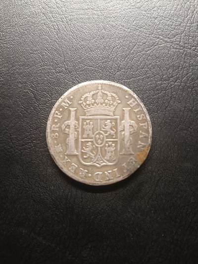 2026一月第四期，总214期 - 西班牙1798年8里亚尔流通品相银元，卡洛斯四世国王，26g，0.9