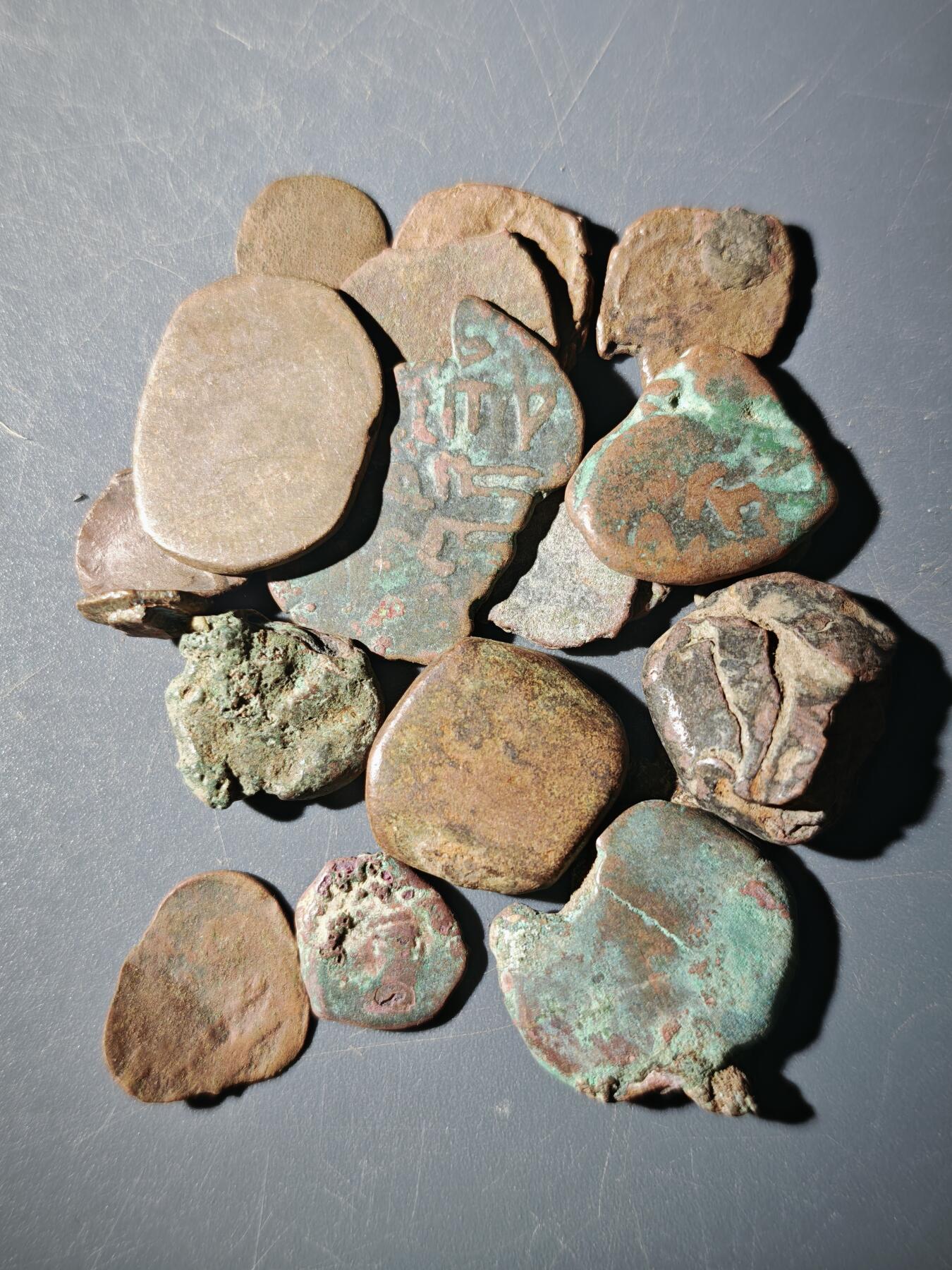 110期新疆红钱粟特钱币丝路钱币专场 E7丝路铜币