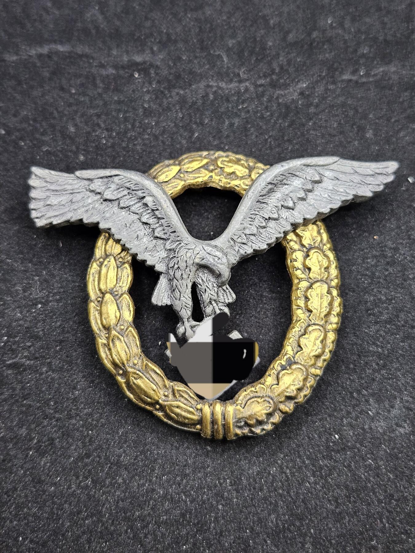 0元起拍勋章 第328期 咸鱼国勋章拍卖专场 1月25日（周日）下午6：00开始 德国飞行员奖章