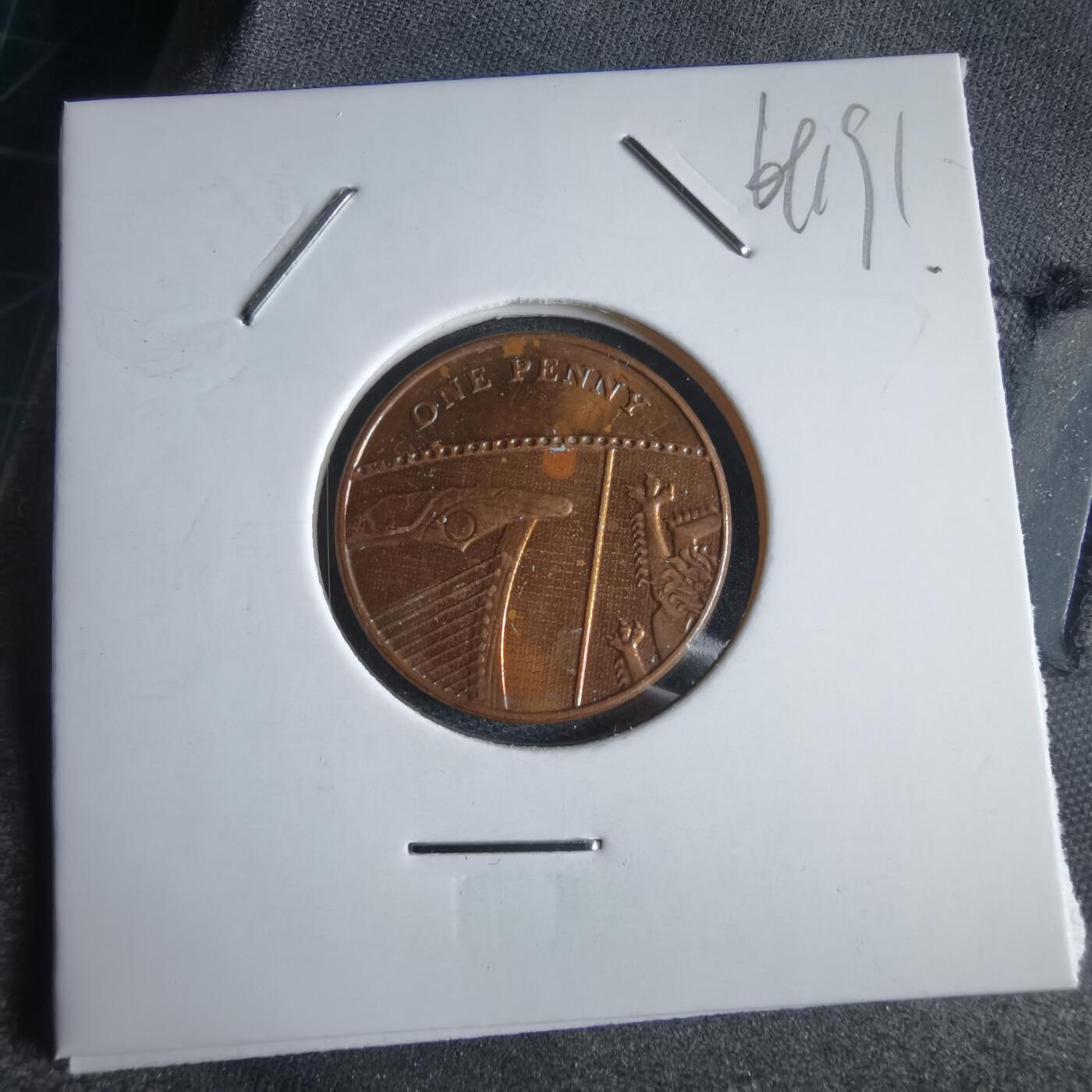 沼泽如烟--第969场 英国2015年1便士