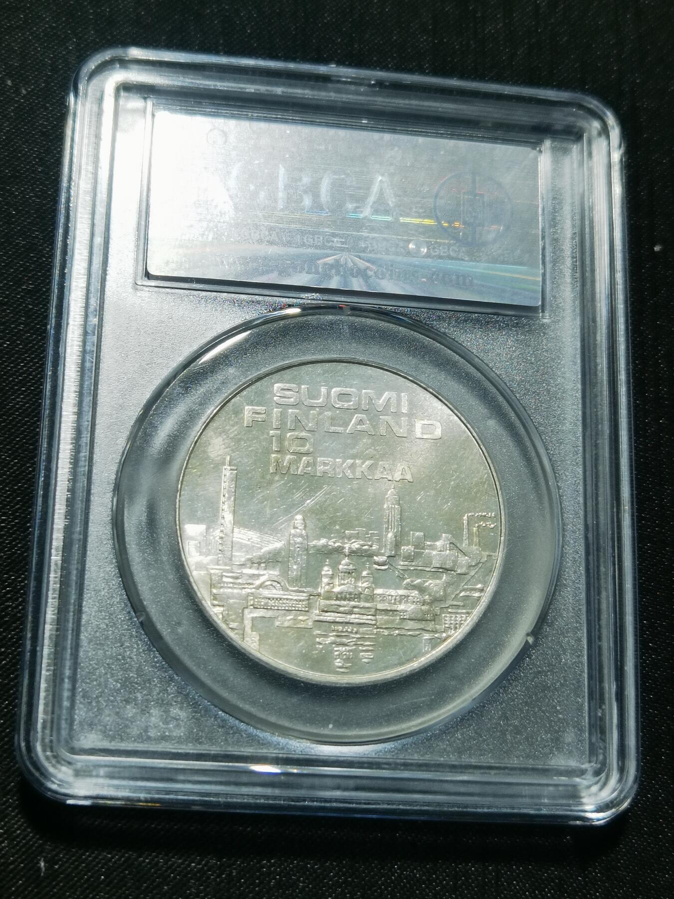 天下钱庄专场欢迎参拍 芬兰10马克银币