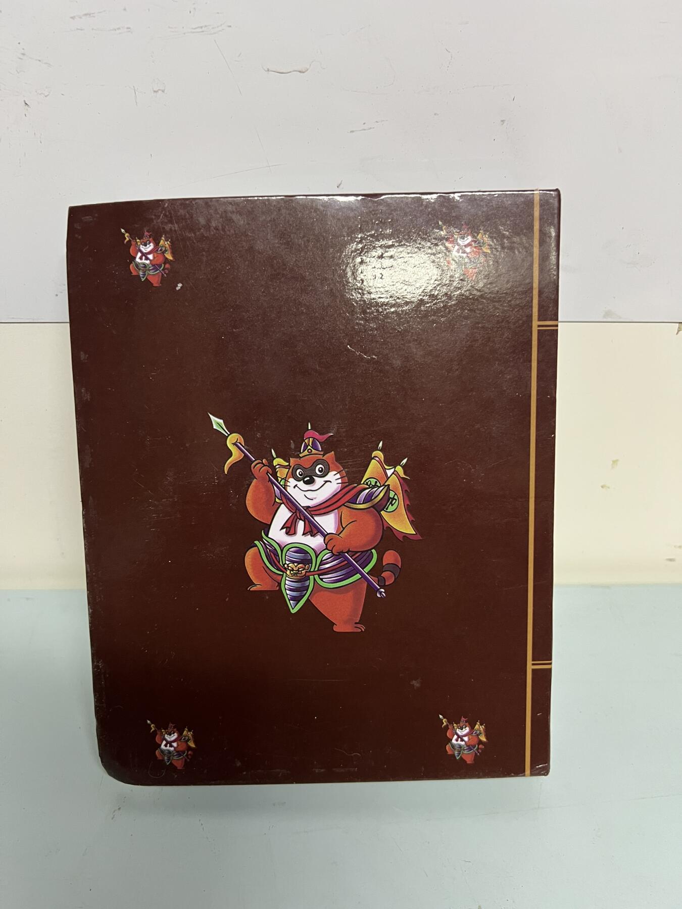 零元拍：复刻版不是原版【统一小浣熊】 三国风云录 赤壁官渡 (原厂卡册+卡114张)