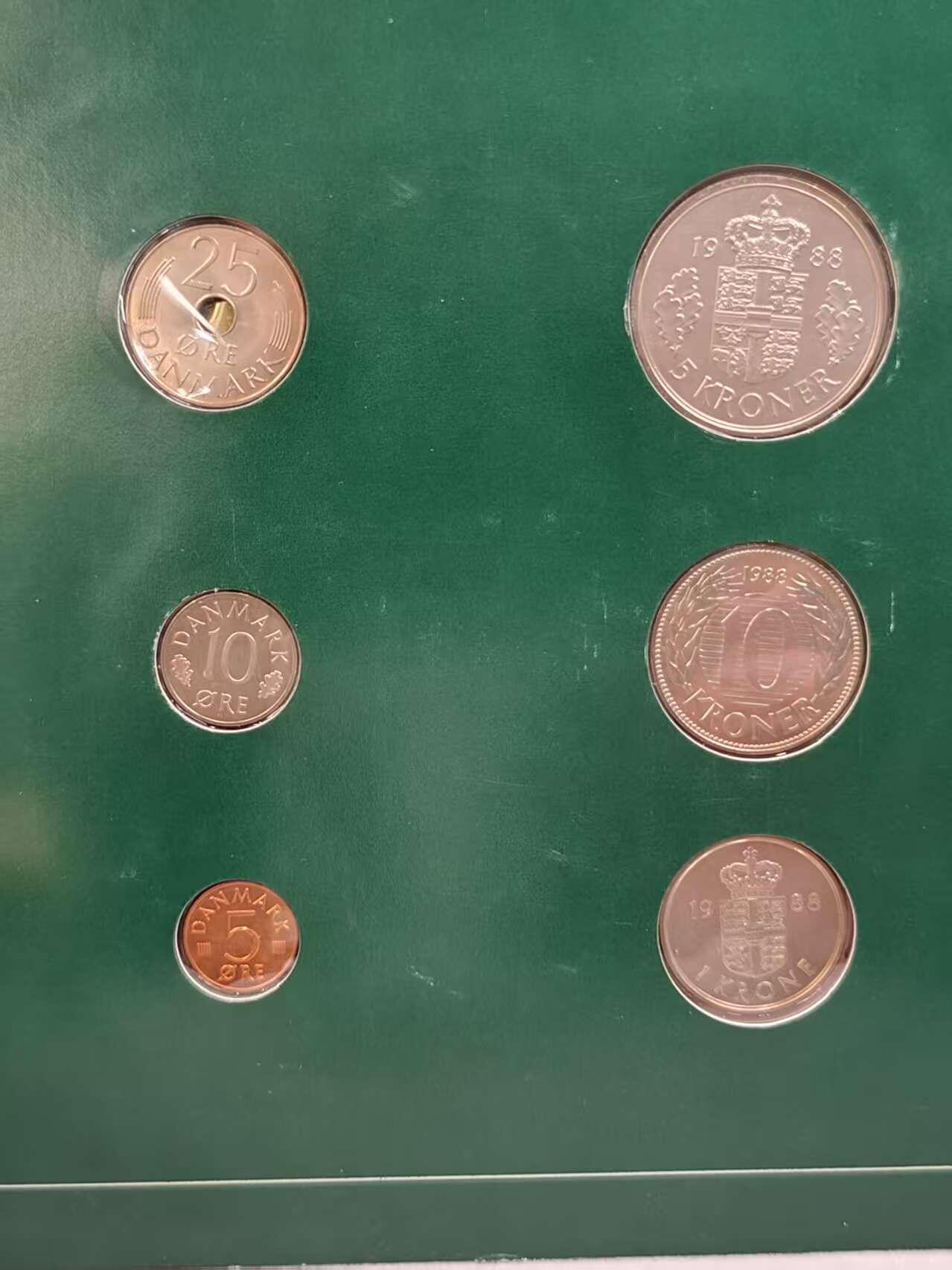 G&W世界散币，银币处理专场（第44场） 富兰克林-丹麦6枚套