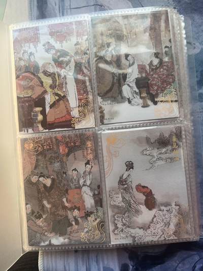 【随心含颖卡拍54期】卡游/集卡社/卡卡沃 抽卡机专场拍卖【无佣金】 - 【便宜卡册】戴老70张+ 卡游红楼+西游 补卡三国几张