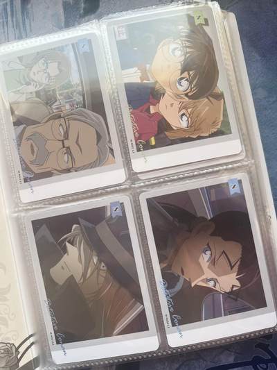 【随心含颖卡拍54期】卡游/集卡社/卡卡沃 抽卡机专场拍卖【无佣金】 - 【便宜卡册】柯南 70张+ 补卡几张三国