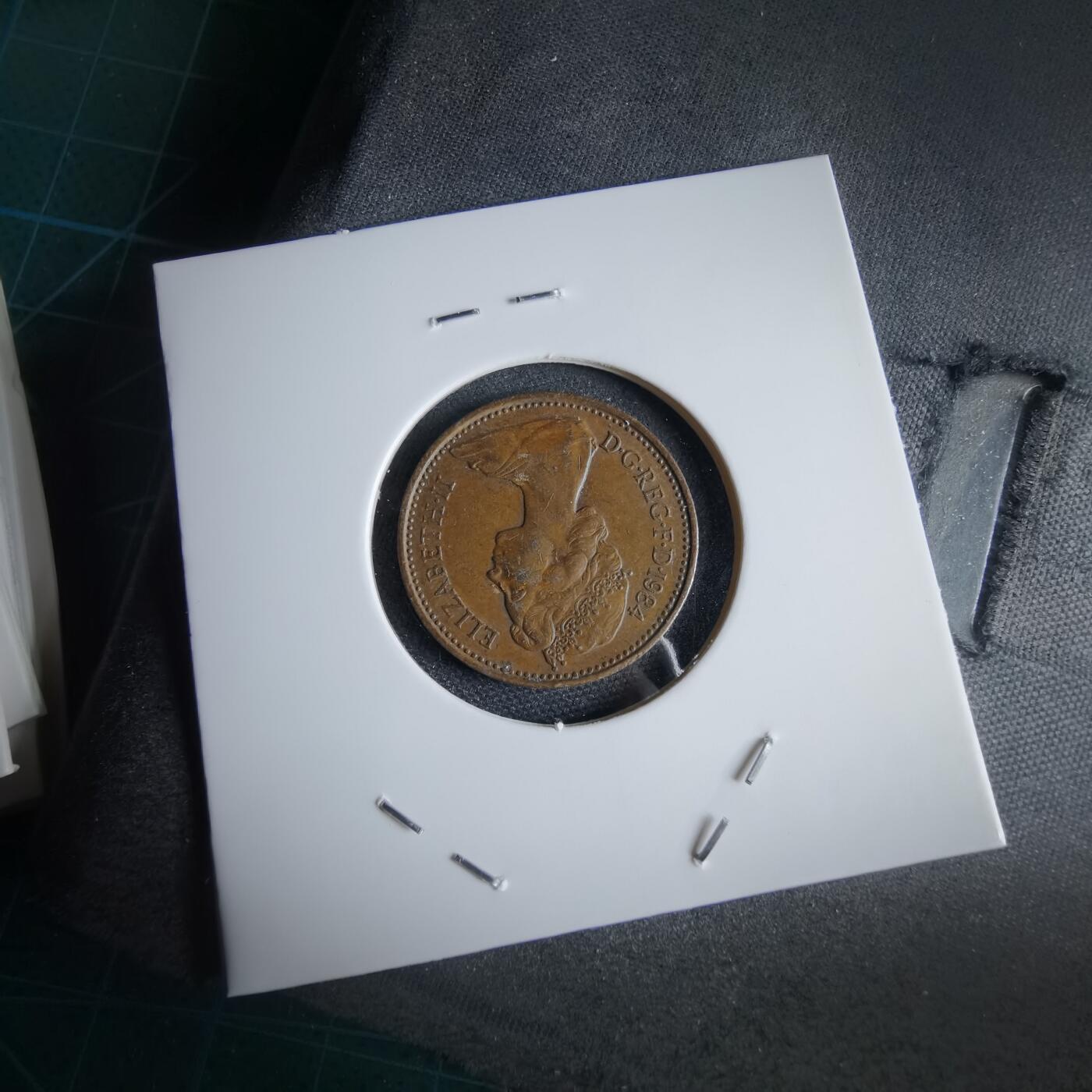 沼泽如烟--第969场 英国1984年1便士