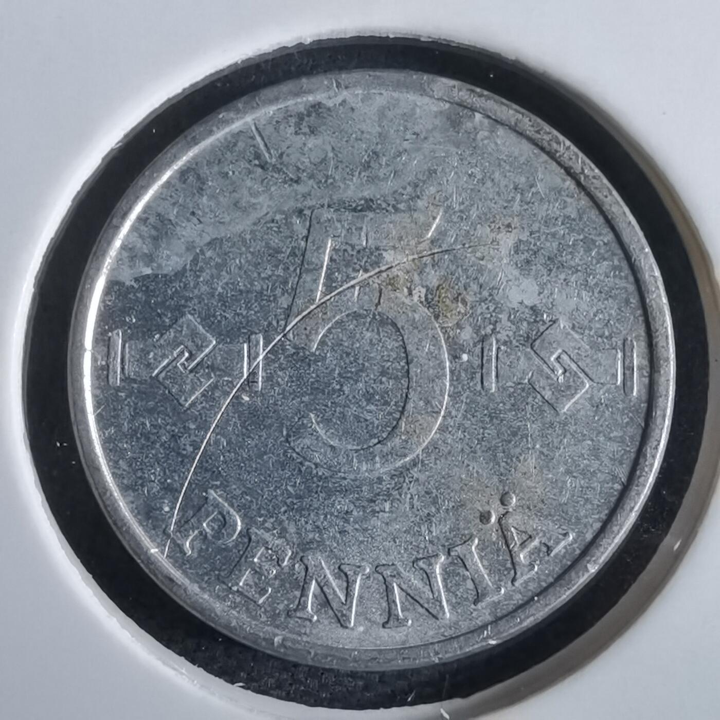 沼泽如烟--第969场 芬兰1983年5芬尼