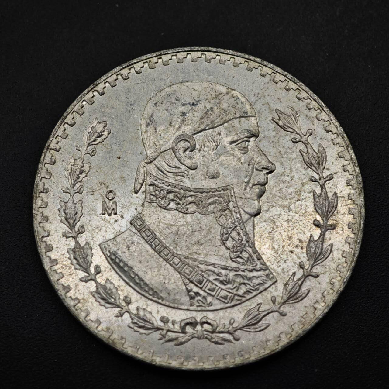 【淘币小摊】实时拍第八百五十三拍   散币银币场   满百包邮可预留二周 每周一统一发货   墨西哥1965年一比索低银币