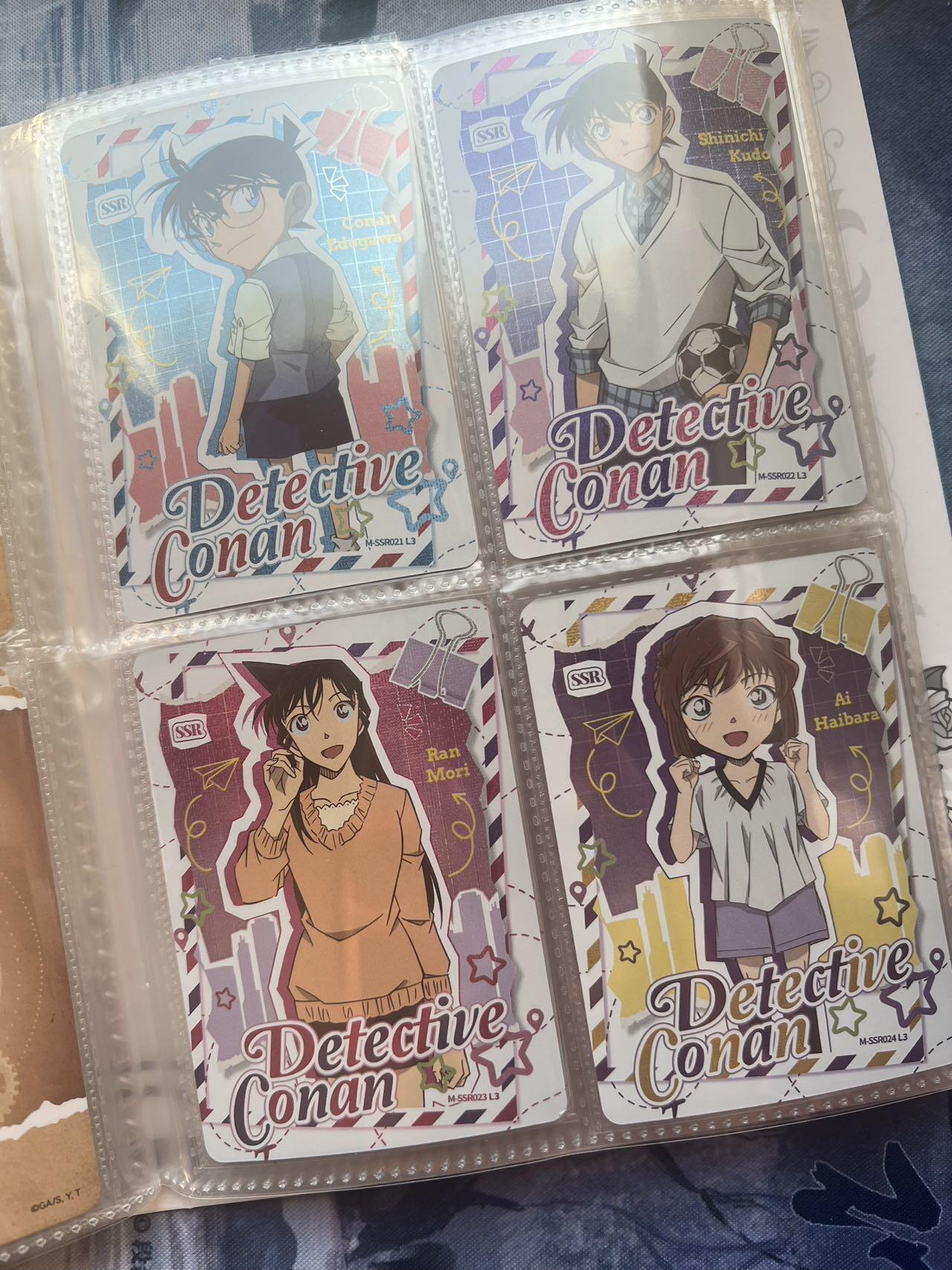 【随心含颖卡拍54期】卡游/集卡社/卡卡沃 抽卡机专场拍卖【无佣金】 【便宜卡册】柯南 70张+ 补卡几张三国