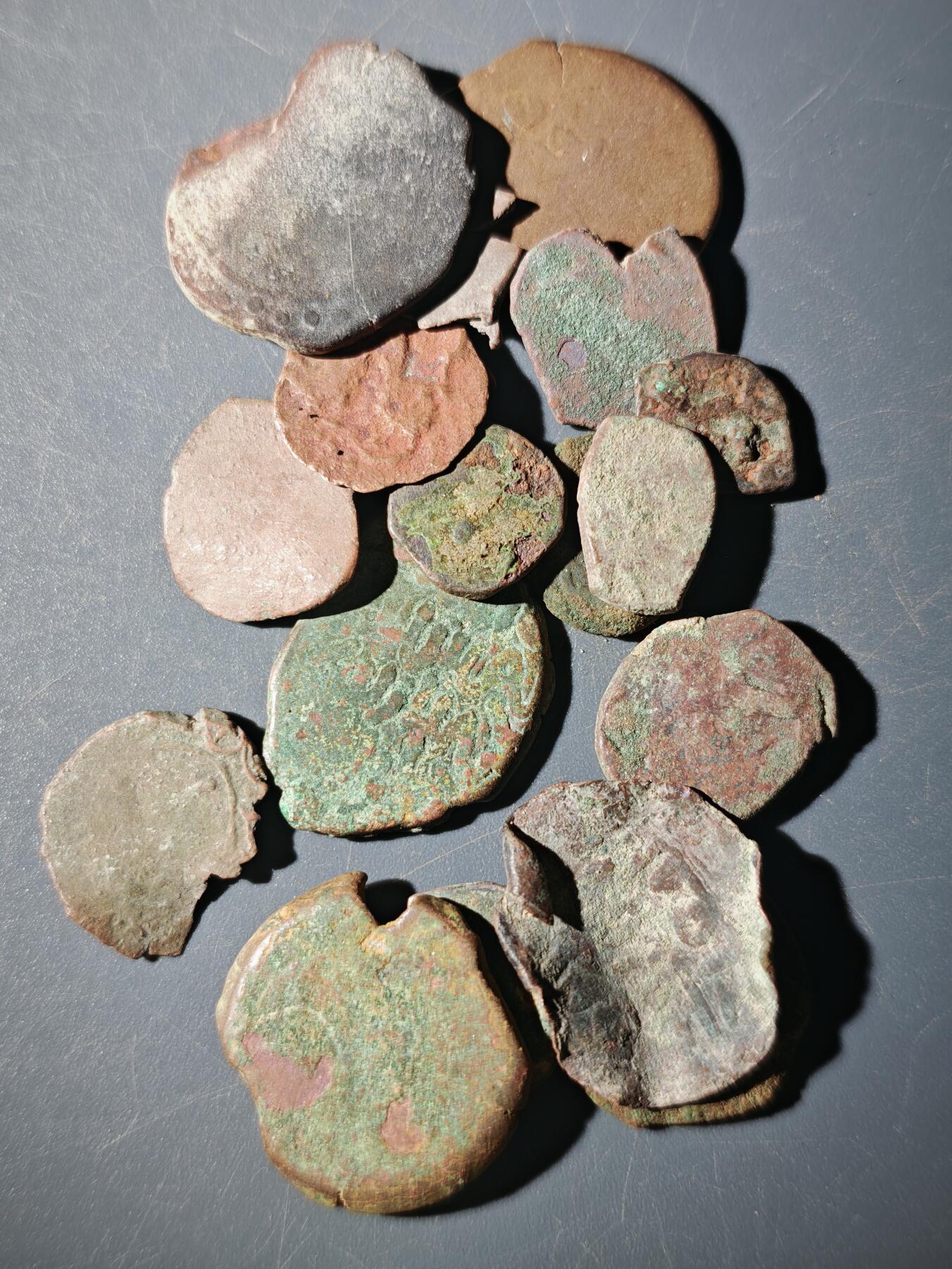 110期新疆红钱粟特钱币丝路钱币专场 E15丝路铜币