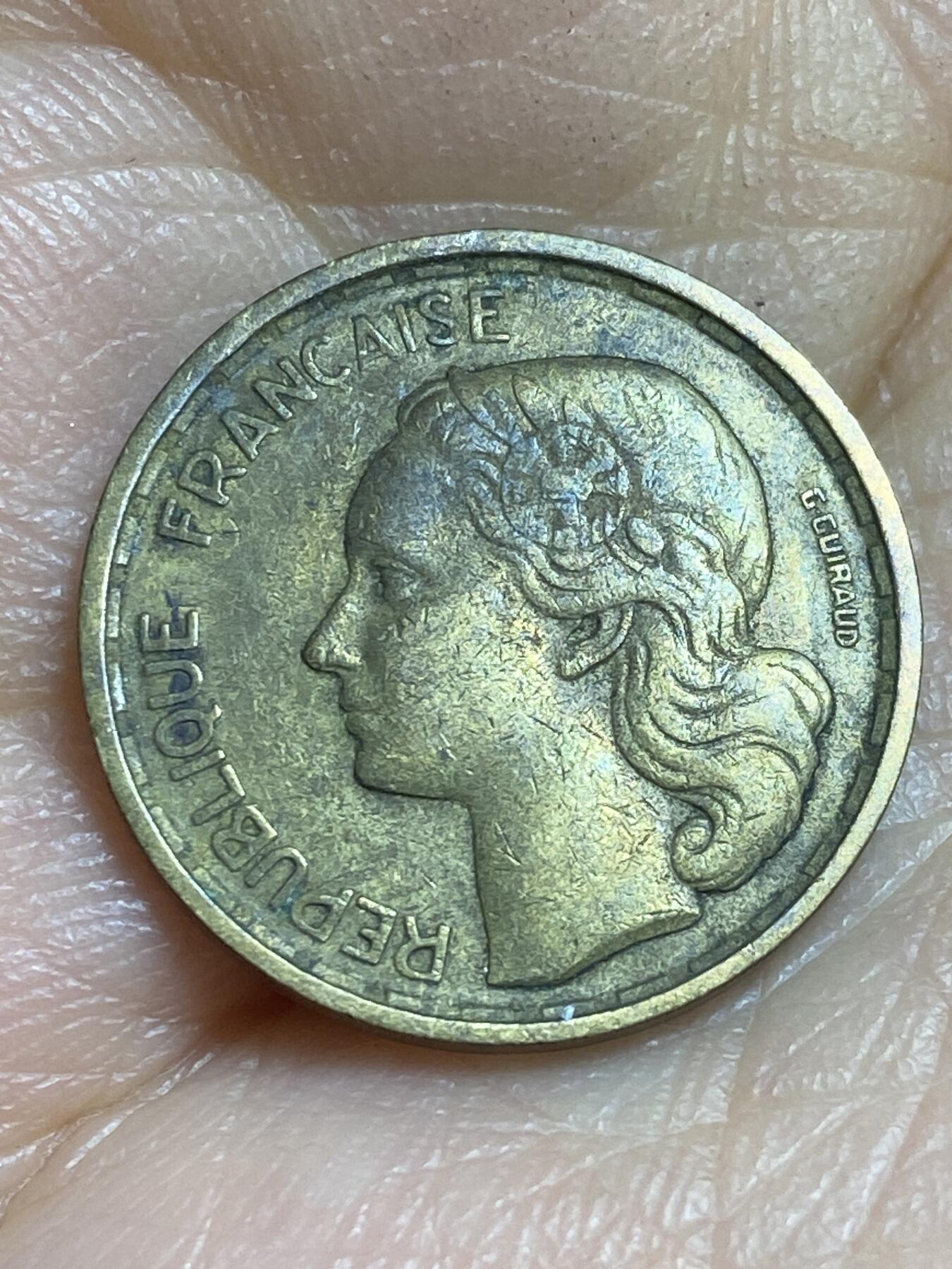 2026年第十四场(总第一百八十三场）外国好品散币场(免佣金) 法兰西第四共和国1951年10法郎(B标，博蒙莱罗热造)