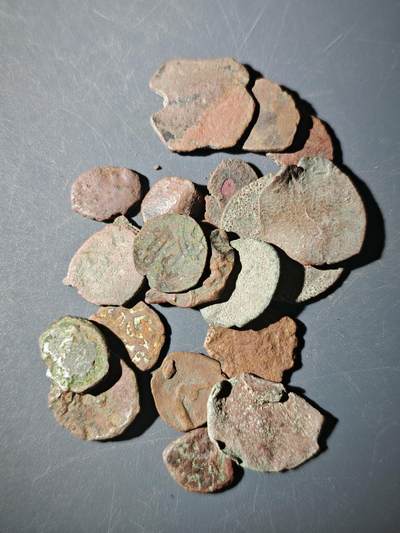 110期新疆红钱粟特钱币丝路钱币专场 - E14丝路铜币