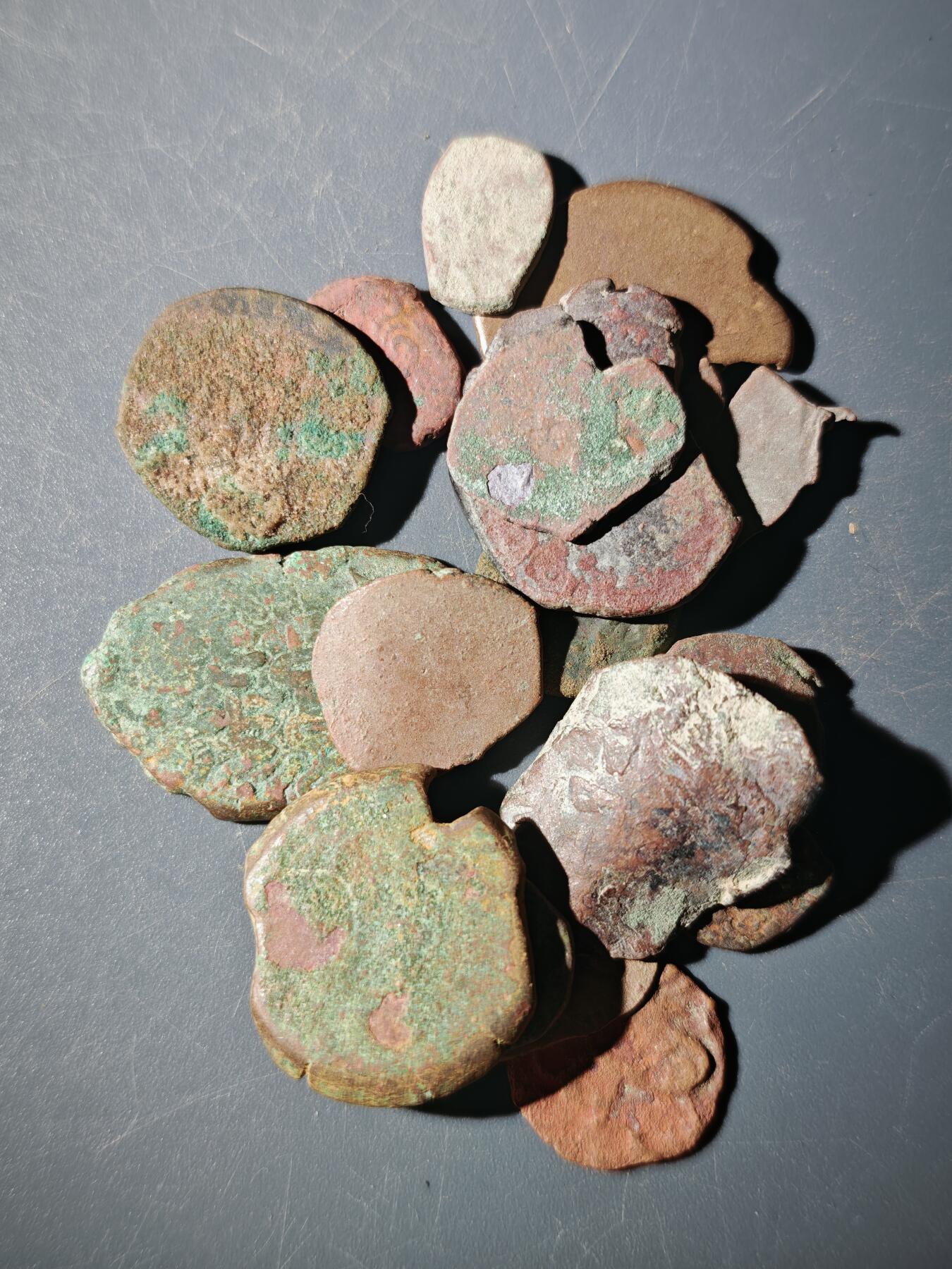 110期新疆红钱粟特钱币丝路钱币专场 E15丝路铜币