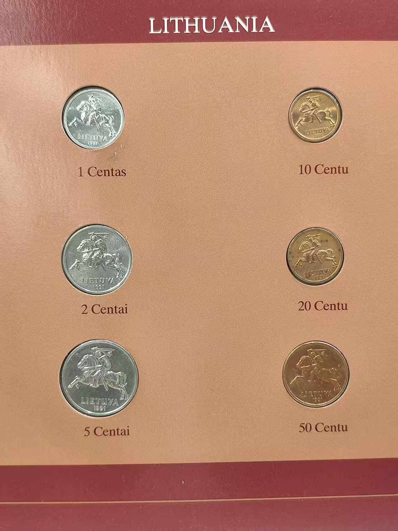 G&W世界散币，银币处理专场（第44场） 富兰克林-立陶宛6枚套