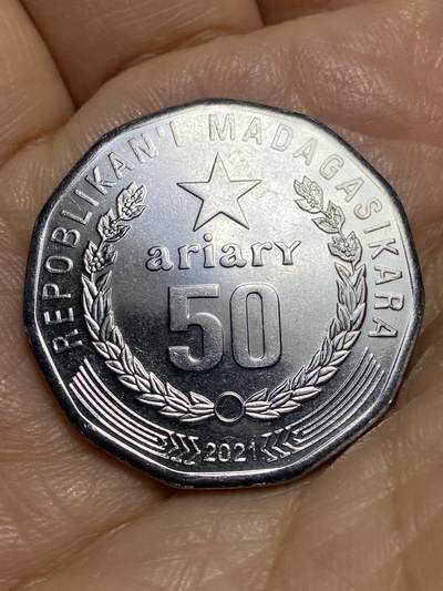 2026年第十三场(总第一百八十二场）外国好品散币场(免佣金) - 原光全新–马达加斯加🇲🇬2021年50阿里亚里