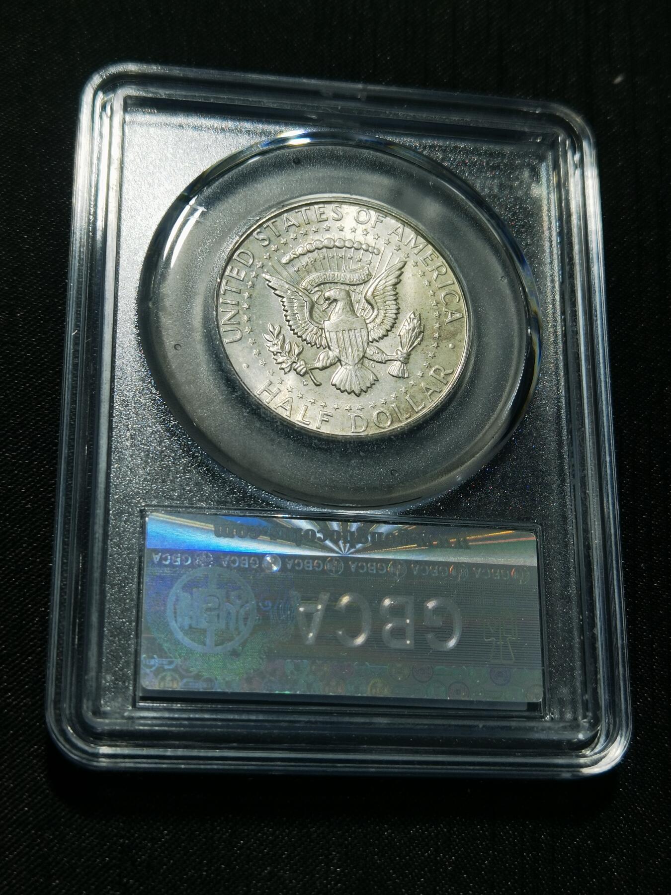 天下钱庄专场欢迎参拍 1964首年高银美国肯尼迪银币