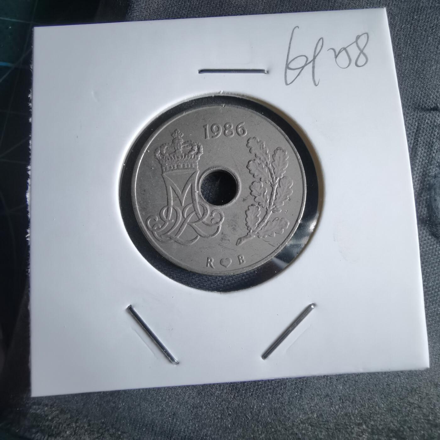 沼泽如烟--第969场 丹麦1986年25欧尔