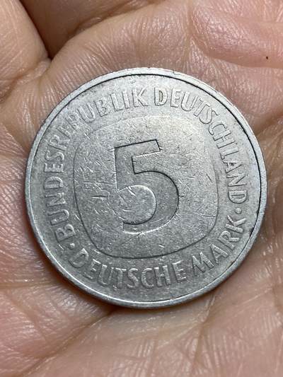 2026年第十四场(总第一百八十三场）外国好品散币场(免佣金) - 德国🇩🇪1975年5马克(第二版，J标汉堡造)