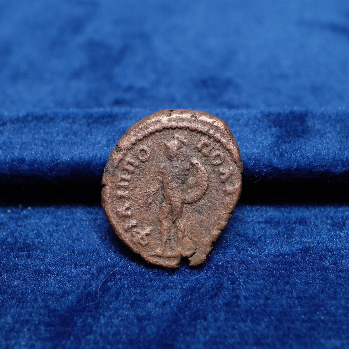 琋语集藏2026年02月欧洲古典打制币拍卖 古罗马色雷斯行省-安敦尼与玛尔斯铜币