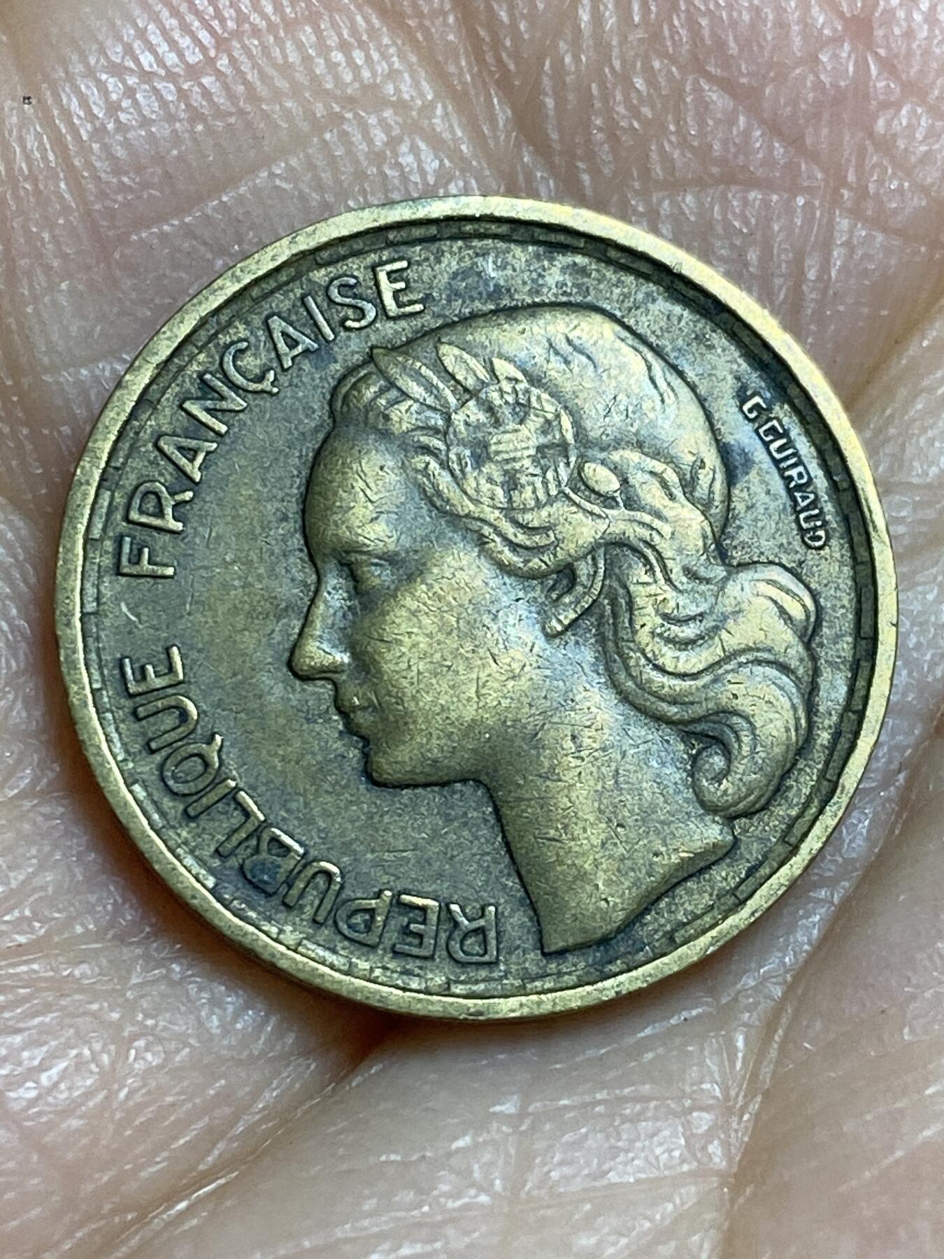 2026年第十四场(总第一百八十三场）外国好品散币场(免佣金) 法兰西第四共和国1952年10法郎(B标，博蒙莱罗热造)