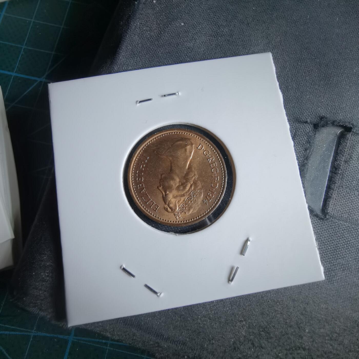 沼泽如烟--第969场 英国1974年1便士