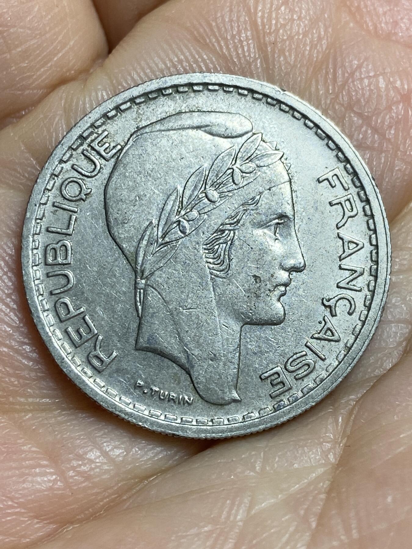 2026年第十四场(总第一百八十三场）外国好品散币场(免佣金) 法兰西第四共和国1948年10法郎(小头版，仅发行3年)