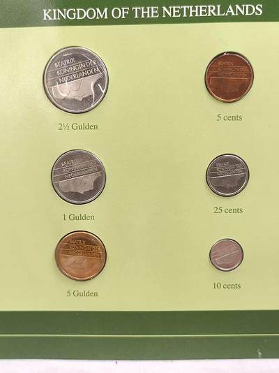 G&W世界散币，银币处理专场（第44场） - 富兰克林-荷兰6枚套