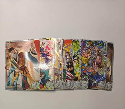 春节前倒数第三场！！龙虎卡牌-七三场（满200元包邮，无佣金，每周六结拍，欢迎送拍） - 19张全   卡游三国第八弹 白玉群英一套