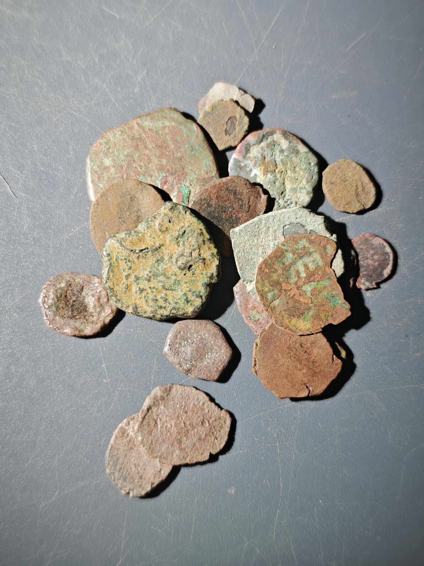 110期新疆红钱粟特钱币丝路钱币专场 E18丝路铜币