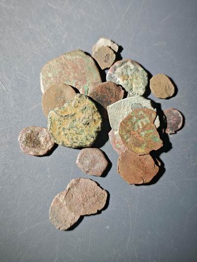 110期新疆红钱粟特钱币丝路钱币专场 - E18丝路铜币