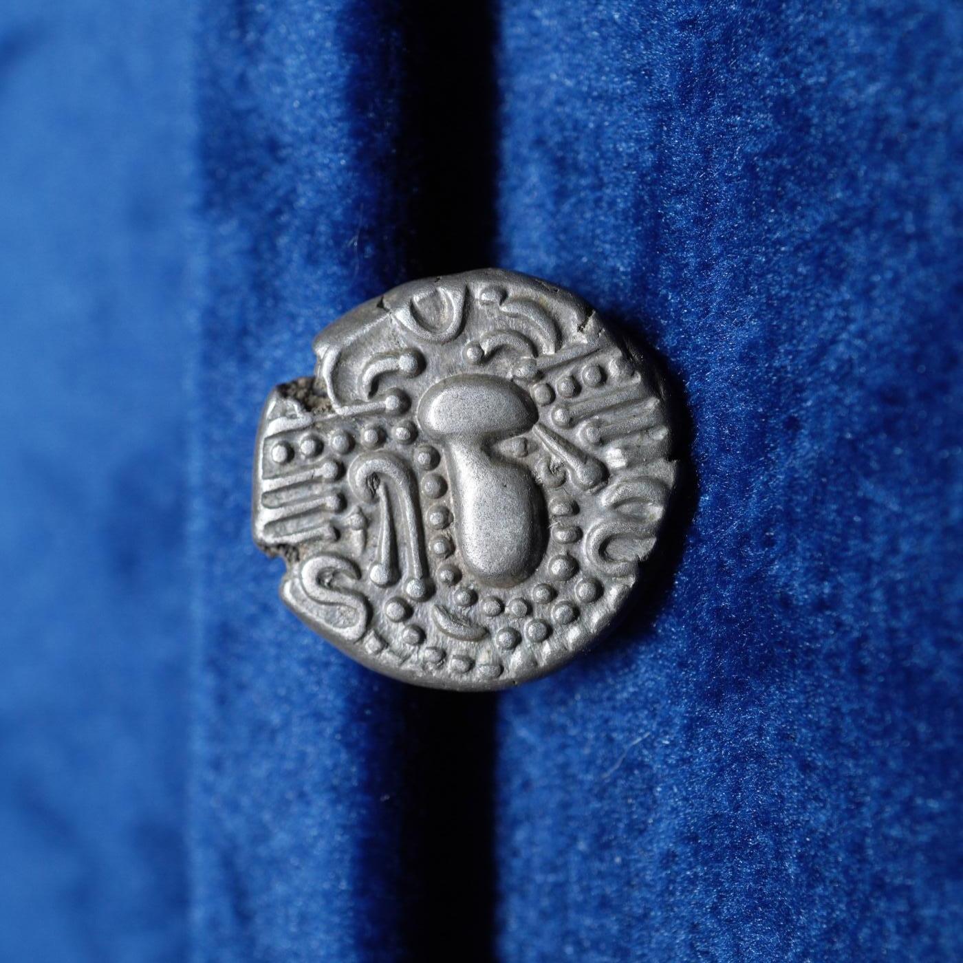 琋语集藏2026年02月欧洲古典打制币拍卖 印度-古吉拉特查拉健王朝银币