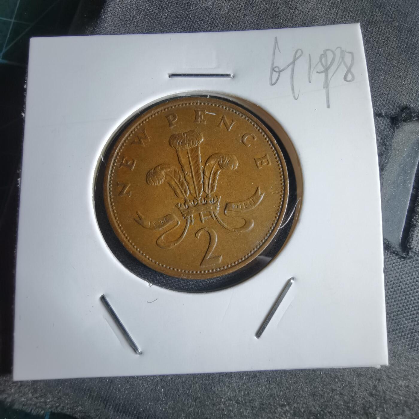 沼泽如烟--第969场 英国1975年2便士