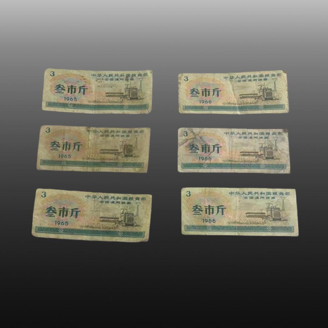 安欣精品票证专场 河北省地方粮票88张