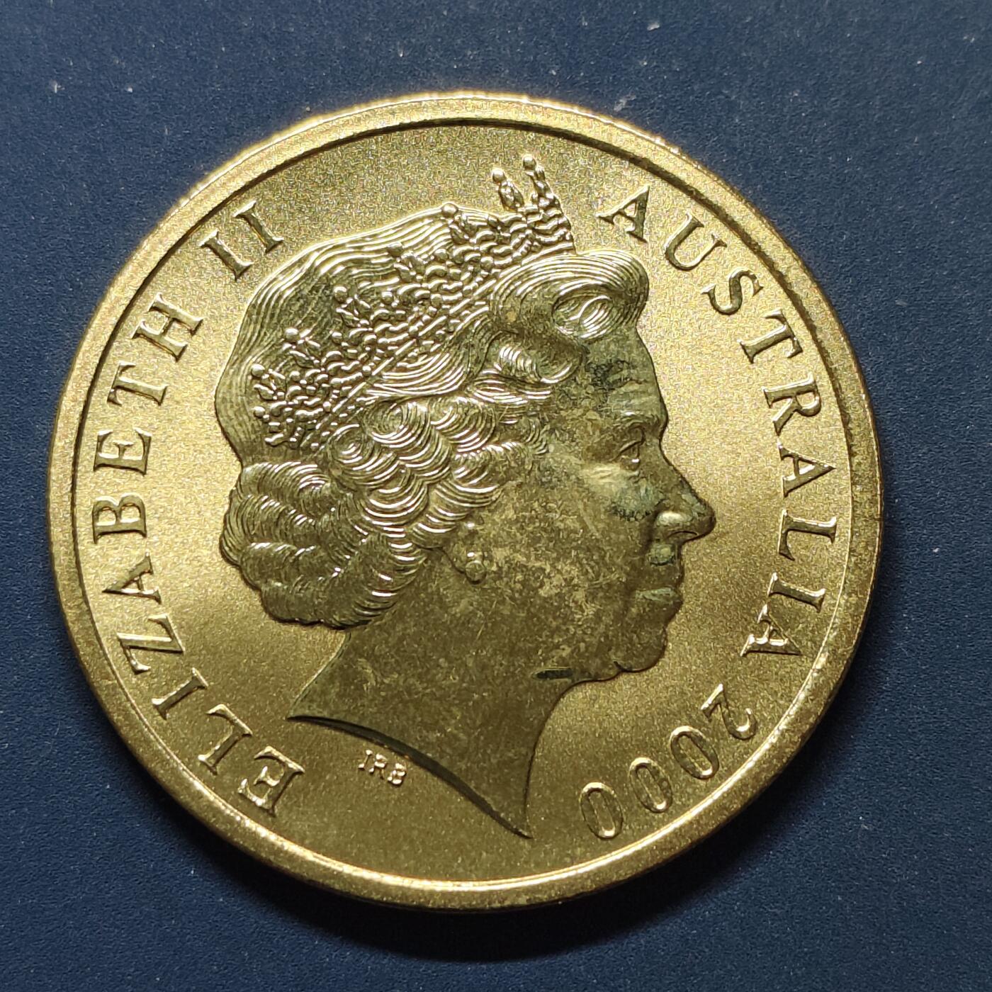 【全场包邮】纯粹捡漏拍496场-持续更新中 澳大利亚2000年5元悉尼奥运会板球纪念币