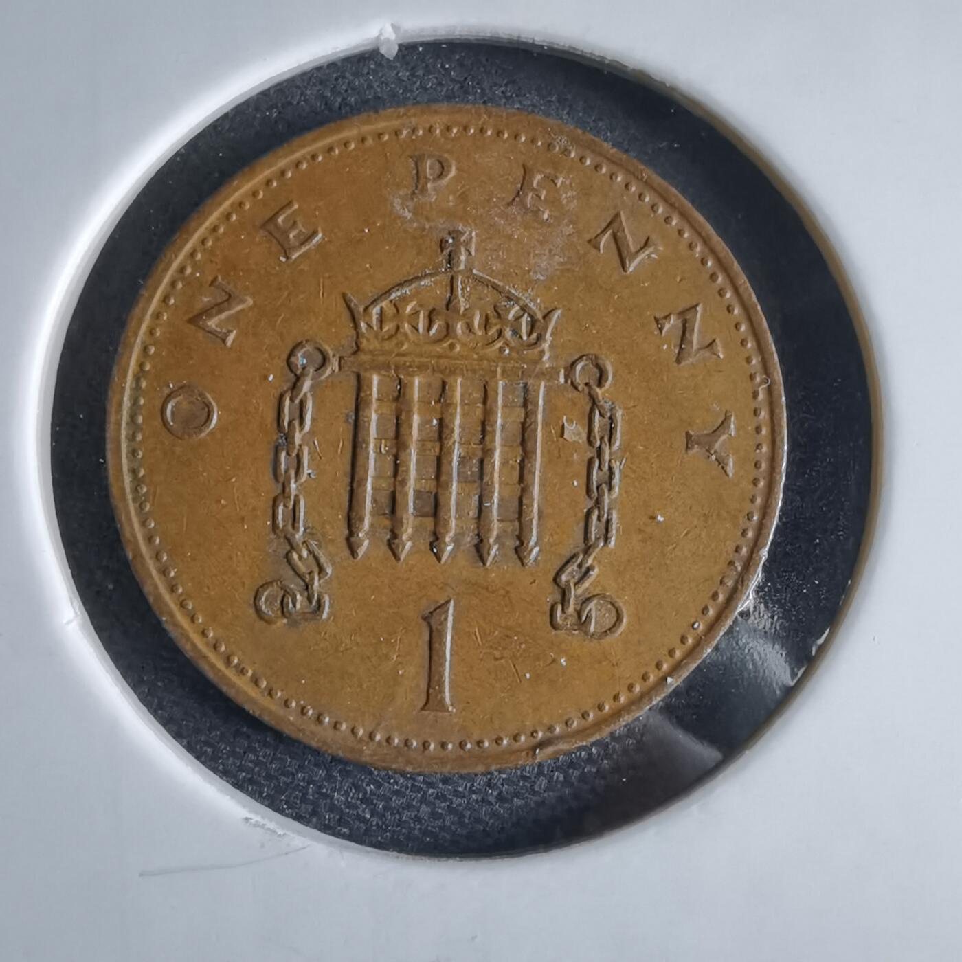 沼泽如烟--第969场 英国1984年1便士