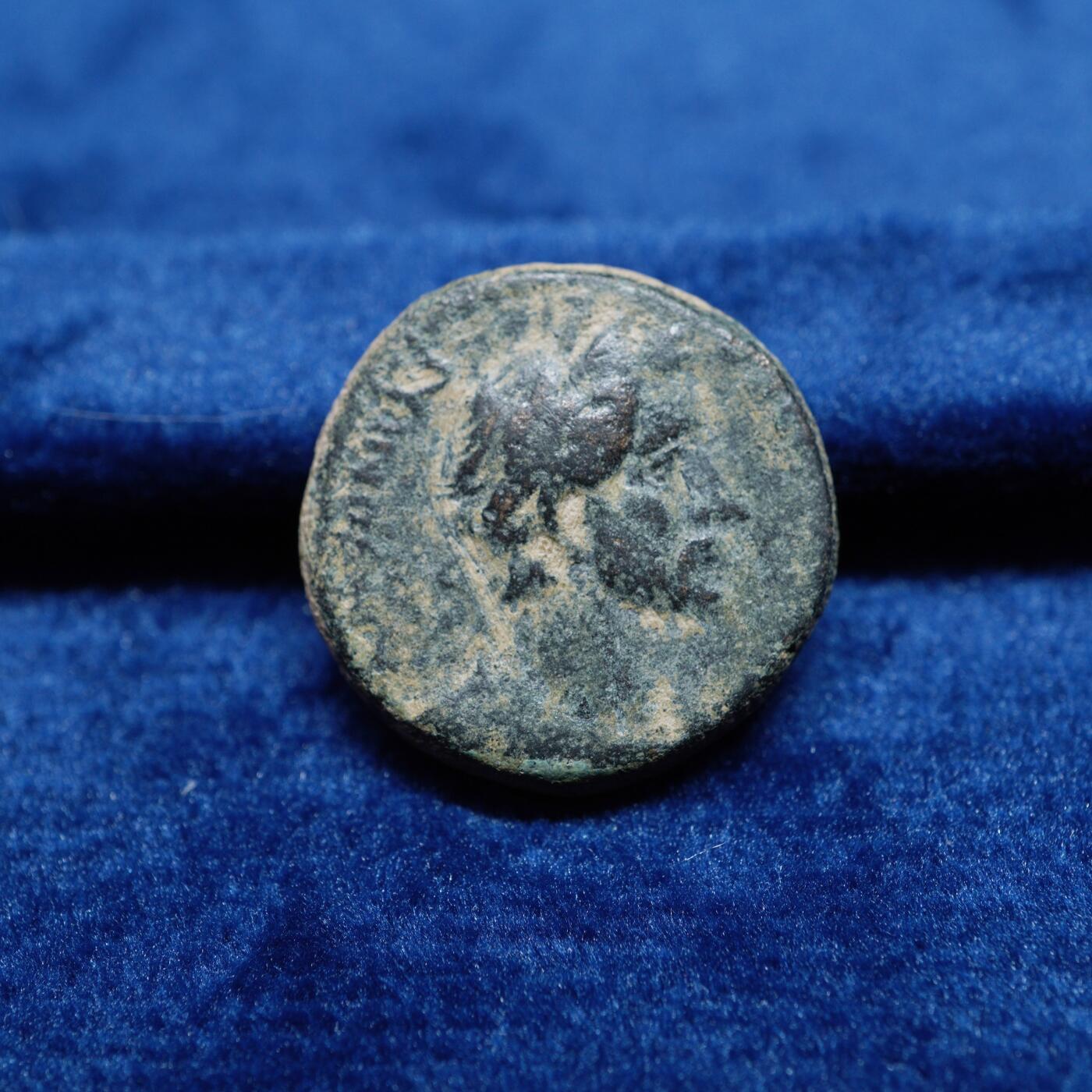 琋语集藏2026年02月欧洲古典打制币拍卖 古罗马吕卡奥尼亚行省-安敦尼与雅典娜铜币