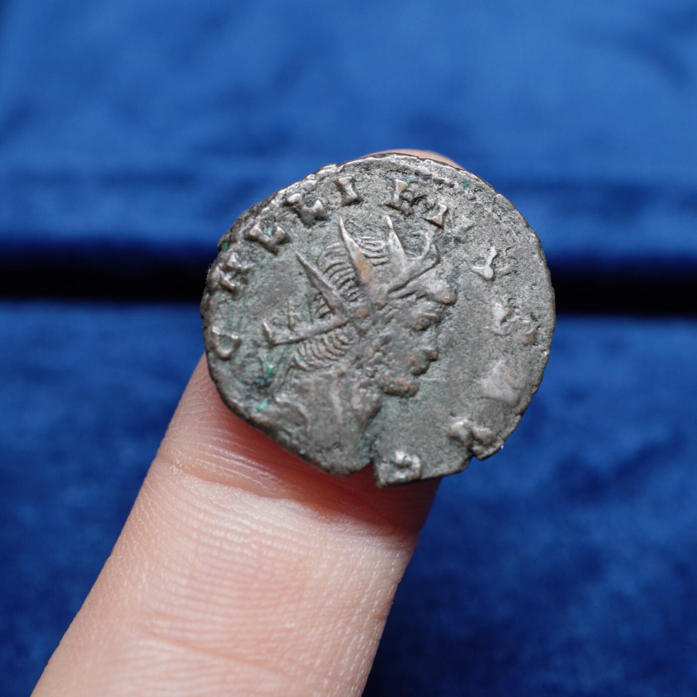 琋语集藏2026年02月欧洲古典打制币拍卖 古罗马帝国加里恩努斯-梅花鹿铜币