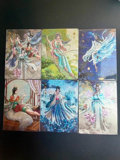 NO.22 好又多金牌大场，年前倒数第3期！每周一站式配齐，方便凑单！（周6晚9点截拍，卖家送拍0抽成！） - 百里卡牌 玄鸟动漫 聊斋 1卡头+5粗闪带编号 评级卡拆出